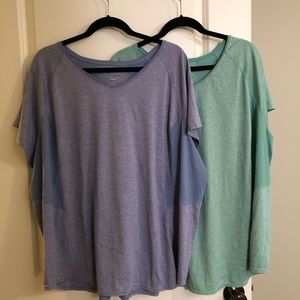 TekGear drytek workout shirts qty:2